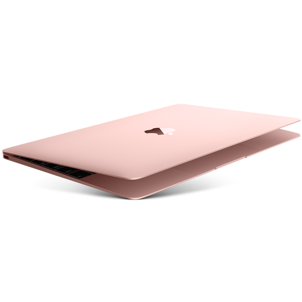 عکس مک بوک MacBook MNYN2 Rose Gold 2017، عکس مک بوک ام ان وای ان 2 رزگلد سال 2017