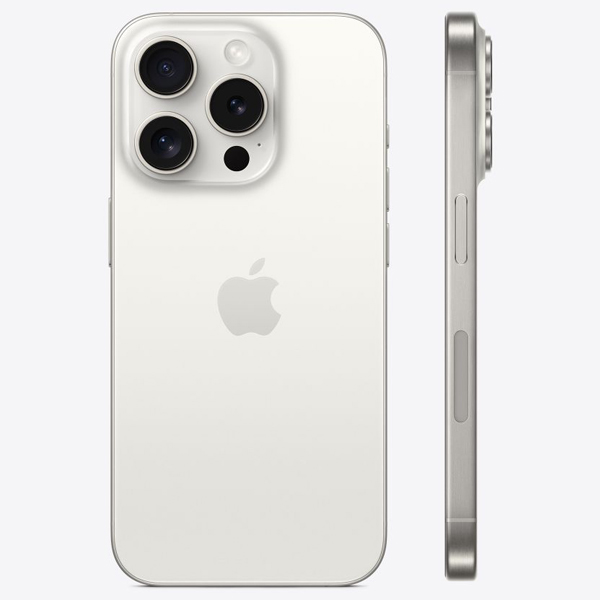 عکس آیفون 15 پرو مکس سفید تیتانیوم 1 ترابایت، عکس iPhone 15 Pro Max White Titanium 1TB