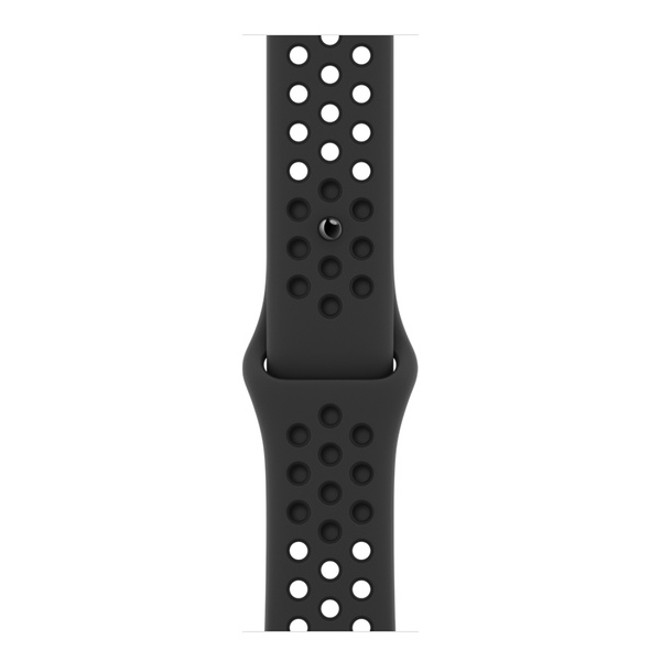 آلبوم ساعت اپل سری 7 نایکی Apple Watch Series 7 Nike Midnight Aluminum Case with Anthracite/Black Nike Sport Band 45mm، آلبوم ساعت اپل سری 7 نایکی بدنه آلومینیوم میدنایت بند نایکی مشکی 45 میلیمتر