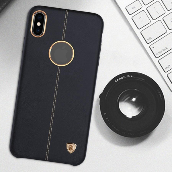 آلبوم iPhone XS/X Case Nillkin Englon Leather Cover case Black، آلبوم قاب چرمی نیلکین مدل Englon مناسب برای آیفون XS و X رنگ مشکی