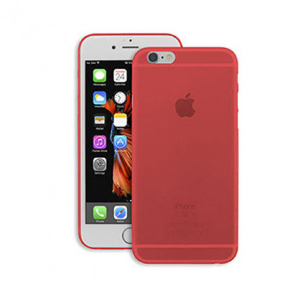تصاویر قاب آیفون 6 اس و 6 اوزاکی ژله ای 0.3 قرمز، تصاویر iPhone 6S/6 Case Ozaki 0.3 Jelly Pro Red OC550