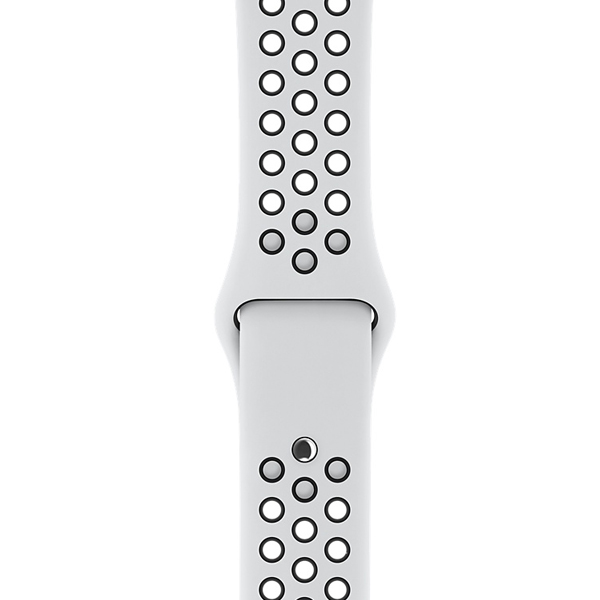 آلبوم ساعت اپل سری 3 نایکی پلاس سلولار بدنه آلومینیومی نقره ای با بند مشکی پلاتینیوم نایکی 42 میلیمتر، آلبوم Apple Watch Series 3 Nike+ Cellular Silver Aluminum Case Pure Platinum/Black Nike Sport Band 42mm
