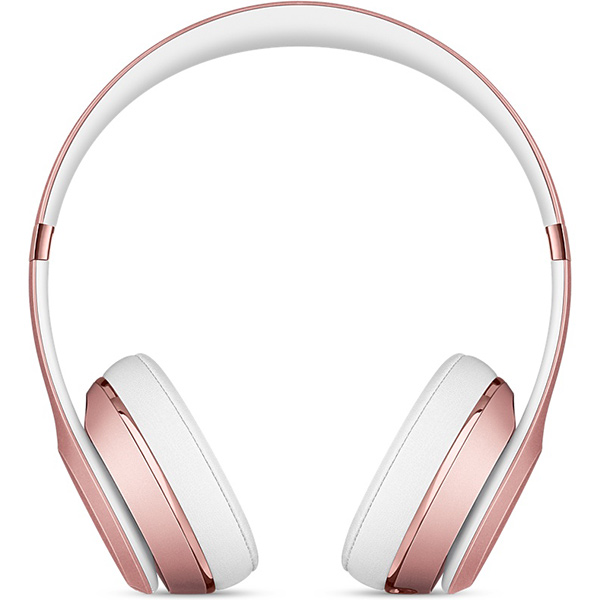 عکس هدفون Headphone Beats Solo3 Wireless On-Ear Headphones - Rose Gold، عکس هدفون بیتس سولو 3 وایرلس رزگلد