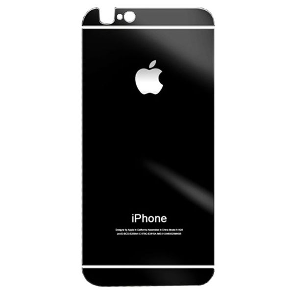 عکس محافظ صفحه نمایش ضد ضربه مشکی آیفون 6 و 6 اس، عکس iPhone 6S/6 Tempered Glass Screen Protector Black