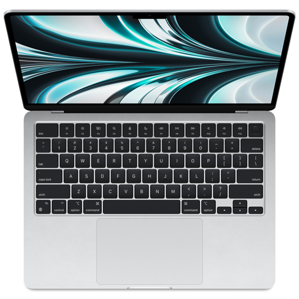 عکس مک بوک ایر 13 اینچ M2 مدل MC7V4 نقره ای 2022، عکس MacBook Air 13 inch M2 MC7V4 Silver 2022