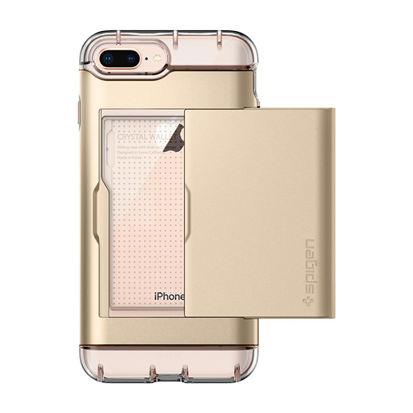 تصاویر قاب آیفون 8/7 پلاس اسپیژن مدل Crystal Wallet، تصاویر iPhone 8/7 Plus Case Spigen Crystal Wallet
