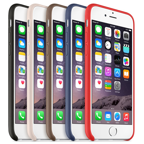 آلبوم iPhone 6 Leather Case - Apple Original، آلبوم قاب چرمی آیفون 6 - اورجینال اپل