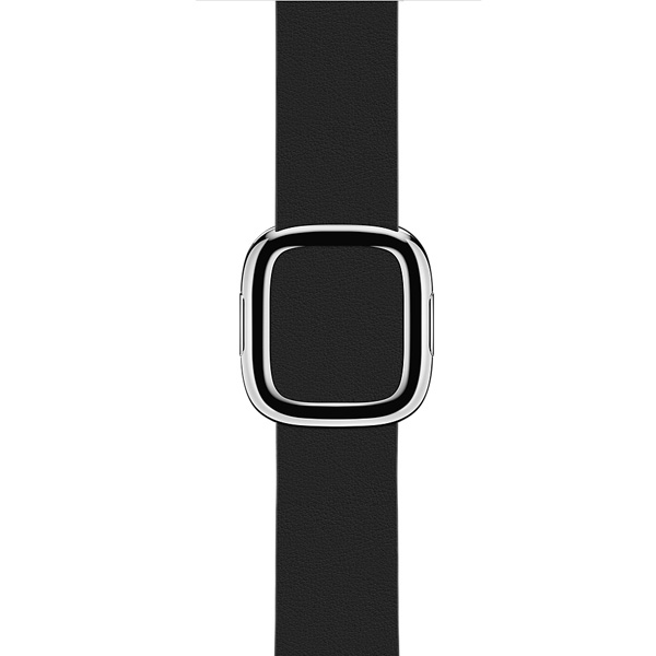 ویدیو ساعت اپل بدنه استیل بند مشکی سگک مدرن 38 میلیمتر، ویدیو Apple Watch Watch Stainless Steel Case Black Modern Buckle 38mm