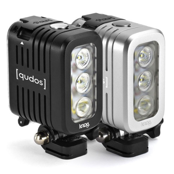 تصاویر نور فیلمبرداری Knog مدل Qudos مناسب برای دوربین های ورزشی GoPro، تصاویر Knog Qudos Action 6 Pack For GoPro