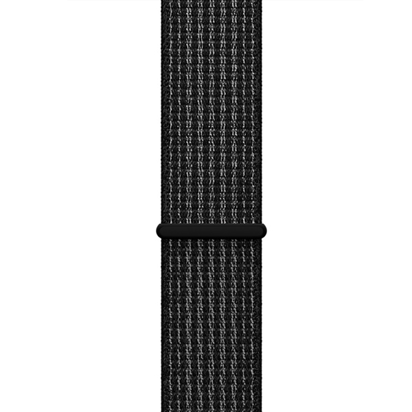 آلبوم ساعت اپل سری 3 نایکی پلاس Apple Watch Series 3 Nike+ Cellular Gray Aluminum Case Black/Pure Platinum Nike Sport Loop 38mm، آلبوم ساعت اپل سری 3 نایکی پلاس سلولار بدنه آلومینیومی خاکستری با بند مشکی پلاتینیوم نایکی 38 میلیمتر