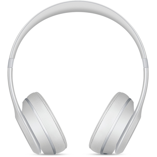 عکس هدفون Headphone Beats Solo3 Wireless On-Ear Headphones - Matte Silver، عکس هدفون بیتس سولو 3 وایرلس نقره ای مات