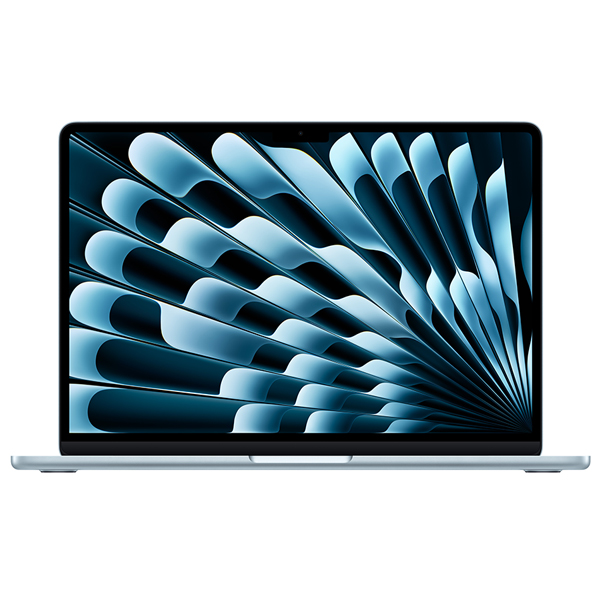 تصاویر مک بوک ایر 13 اینچ M4 مدل MC6U4 آبی 2025، تصاویر MacBook Air 13 inch M4 MC6U4 Sky Blue 2025