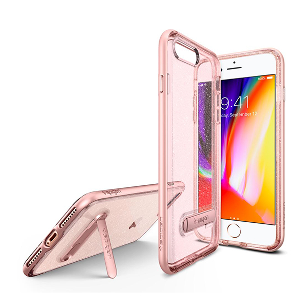 تصاویر قاب آیفون 8/7 پلاس اسپیژن مدل Crystal Hybrid Glitter، تصاویر iPhone 8/7 Plus Case Spigen Crystal Hybrid Glitter
