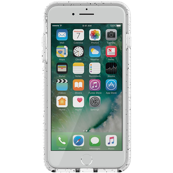 آلبوم iPhone 8/7 Plus Case Tech21 Evo Check Active Clear White، آلبوم قاب آیفون 8/7 پلاس تک ۲۱ مدل Evo Check Active کریستالی سفید