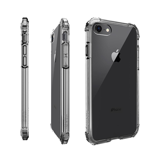 عکس iPhone 8/7 Case Spigen Crystal Shell، عکس قاب آیفون 8/7 اسپیژن مدل Crystal Shell