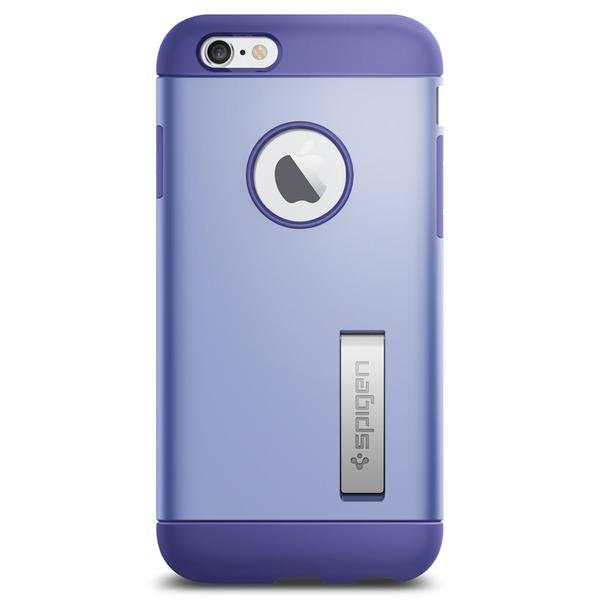 تصاویر قاب اسپیگن مدل Slim Armor بنفش مناسب برای آیفون 6 و 6 اس، تصاویر iPhone 6s/6 Case Spigen Slim Armor Violet