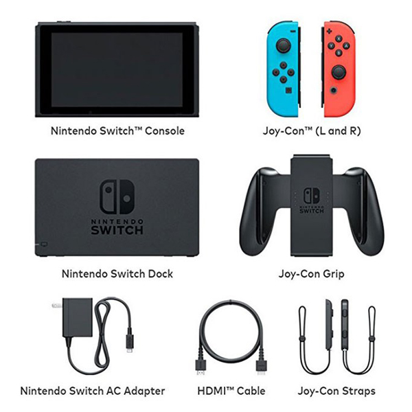 ویدیو نینتندو سوئیچ نئون آبی و نئون قرمز، ویدیو Nintendo Switch Neon Blue and Neon Red Joy-Con