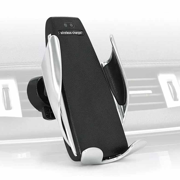 ویدیو پایه نگهدارنده و شارژر بی سیم گوشی موبایل مدل S5، ویدیو Smart Sensor Wireless Car Charger S5