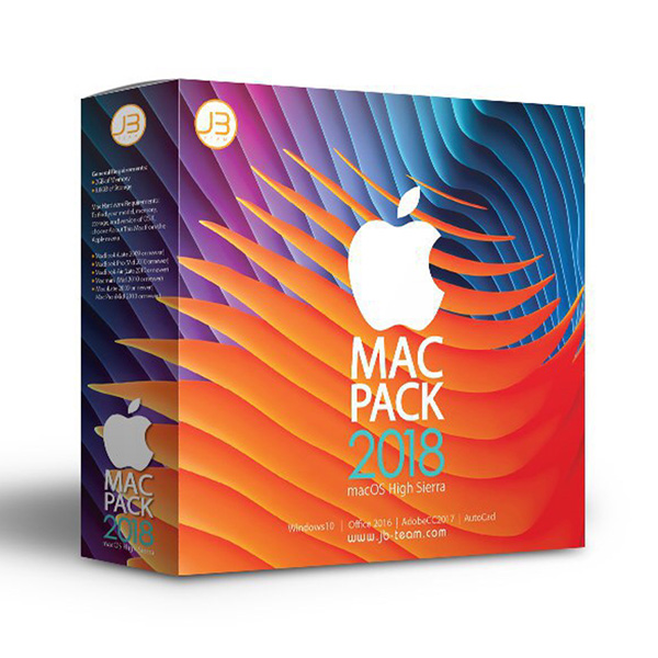 تصاویر پک نرم افزارهای کاربردی مک، تصاویر Mac Pack 2018