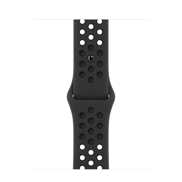 آلبوم ساعت اپل سری 7 نایکی Apple Watch Series 7 Nike Midnight Aluminum Case with Anthracite/Black Nike Sport Band 41mm، آلبوم ساعت اپل سری 7 نایکی بدنه آلومینیومی میدنایت و بند نایکی میدنایت 41 میلیمتر
