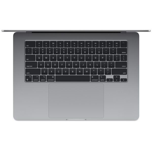 عکس مک بوک ایر MacBook Air 15 inch M2 CTO 16-512 Space Gray 2023، عکس مک بوک ایر 15 اینچ M2 کاستمایز 16-512 خاکستری 2023