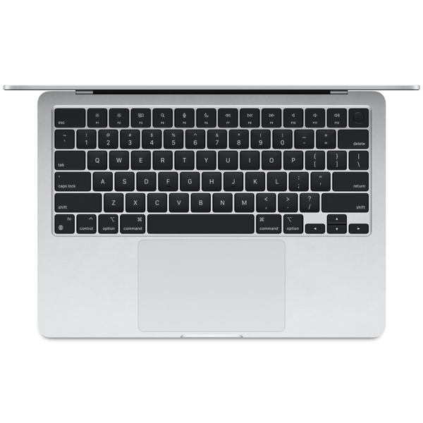 عکس مک بوک ایر MacBook Air 13 inch M4 MC654 Silver 2025، عکس مک بوک ایر 13 اینچ M4 مدل MC654 نقره ای 2025