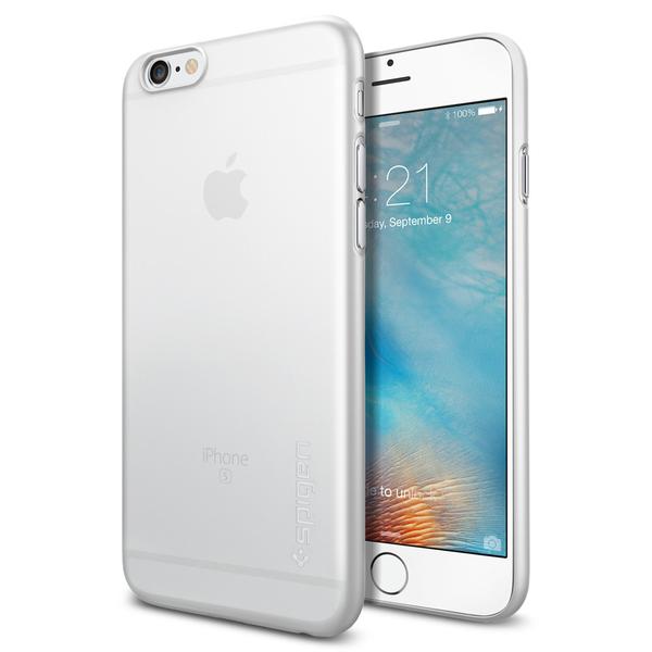 تصاویر قاب اسپیگن مدل AirSkin شفاف مناسب برای آیفون 6 و 6 اس، تصاویر iPhone 6s/6 Case Spigen AirSkin