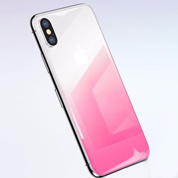 تصاویر گلس پشت آیفون ایکس رنگی، تصاویر iPhone X Full Back Cover Tempered Glass Coloring