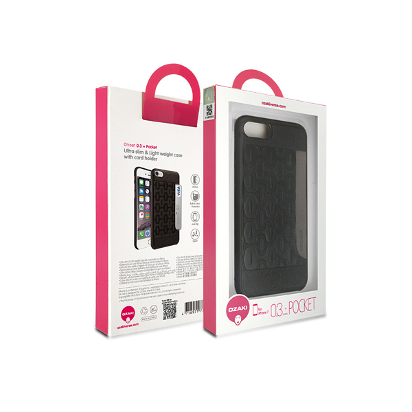 ویدیو iPhone 8/7 Case Ozaki O!coat 0.3+Pocket (OC737)، ویدیو قاب آیفون 8/7 اوزاکی مدل O!coat 0.3+Pocket