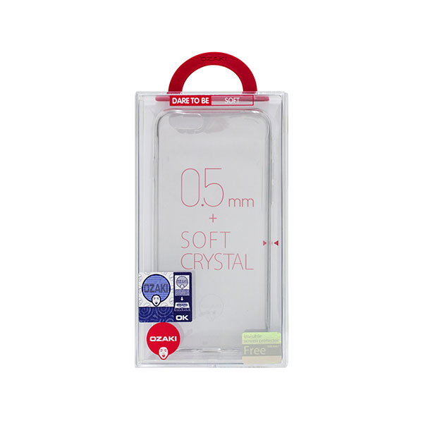 ویدیو قاب آیفون 6 و 6 اس اوزاکی کریستالی نرم، ویدیو iPhone 6/6S Case Ozaki Soft Crystal