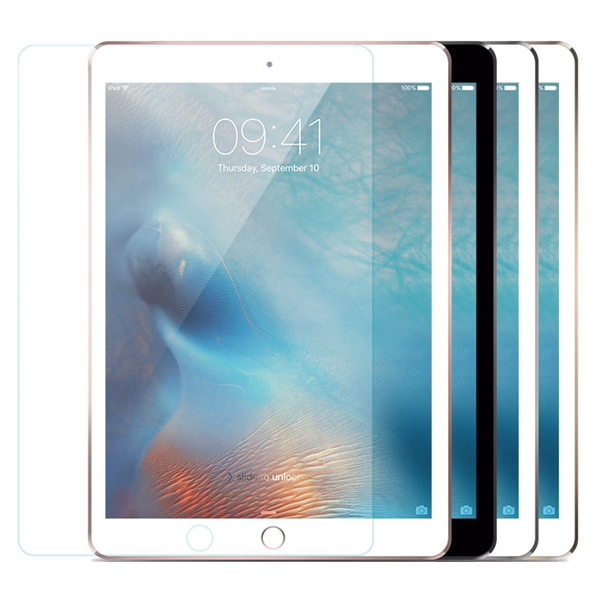 تصاویر محافظ صفحه نمایش ضد ضربه آیپد پرو 9.7 اینچ، تصاویر iPad Pro 9.7 inch Tempered Glass Screen Protector