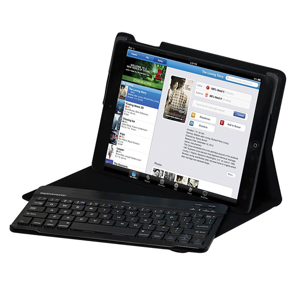 تصاویر اسمارت کیس آیپد ایر با کیبورد بلوتوث پرومیت مدل Prof، تصاویر iPad Air Case with Detachable Bluetooth Keyboard Promate Prof