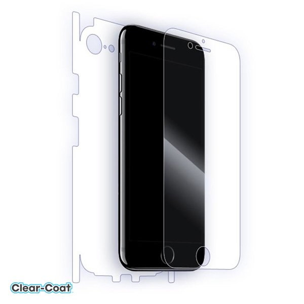 تصاویر محافظ 360 درجه صفحه و بدنه آیفون 8/7 کلیرکت، تصاویر iPhone 8/7 Screen & Full Body Protection Clear Coat