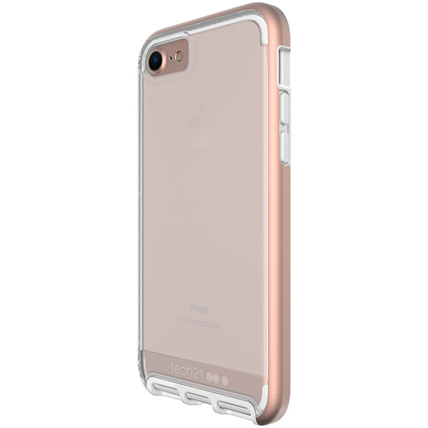 گالری قاب آیفون 8/7 تک ۲۱ مدل Evo Elite رزگلد، گالری iPhone 8/7 Case Tech21 Evo Elite Polished Rose Gold