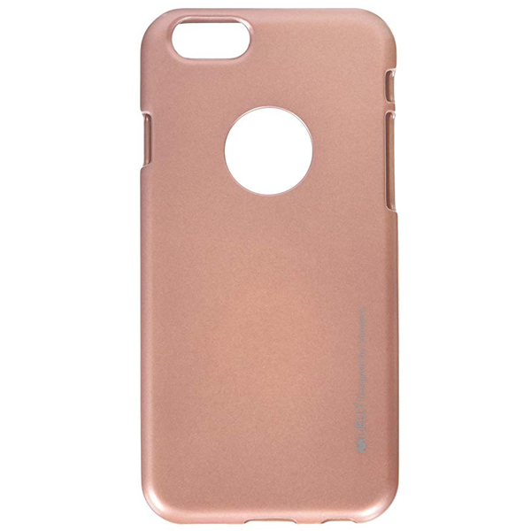 تصاویر قاب گوسپری صورتی مناسب برای آیفون 4.7 اینچی، تصاویر Goospery i Jelly Case for iPhone 4.7 inch - Pink