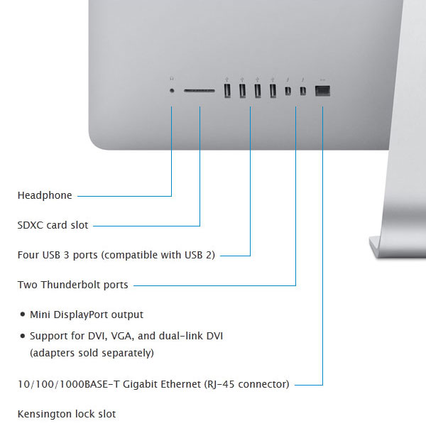 ویدیو آی مک iMac CTO i7 Haswell / 1TB FD، ویدیو آی مک 27 اینچ هاسول - 1 ترابایت فیوژن درایو