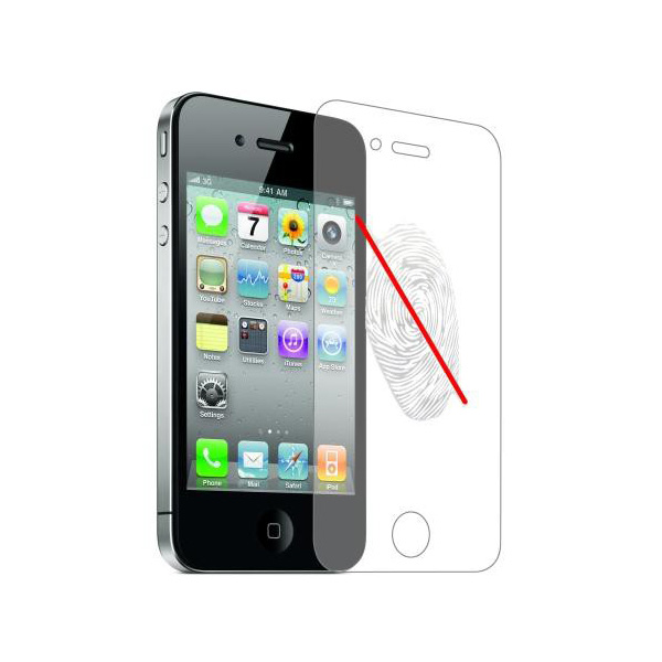 تصاویر محافظ صفحه نمایش اوزاکی آیفون 4و4S، تصاویر Ozaki Anti-fingerprint/Anti Glare screen protector