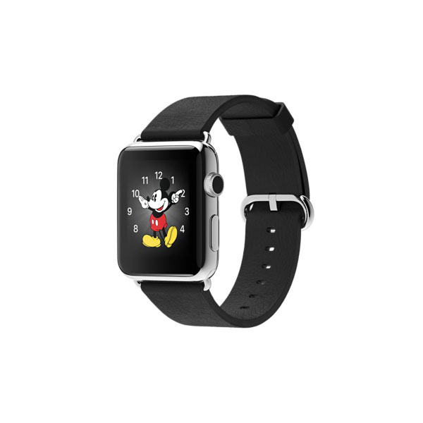تصاویر ساعت اپل سری 1 ساعت اپل 42 میلیمتر بدنه استیل بند مشکی سگک کلاسیک، تصاویر Apple Watch Series 1 Apple Watch 42mm Stainless Steel Case Black Classic Buckle