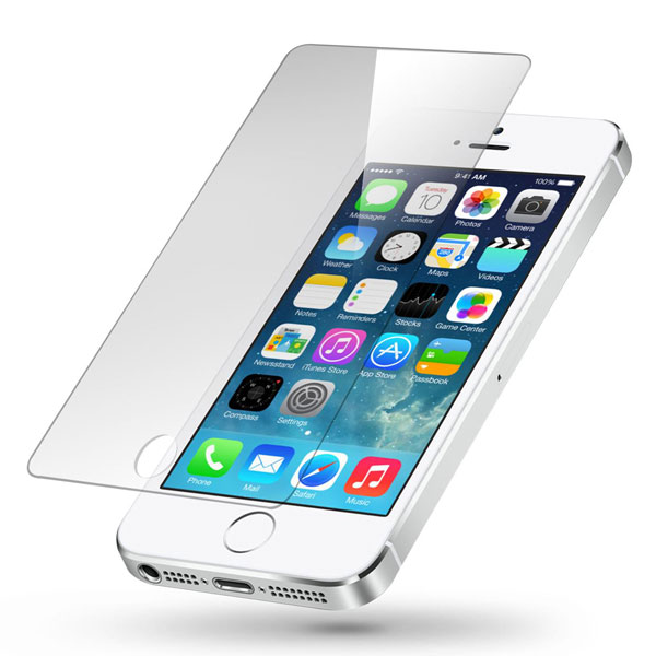 تصاویر محافظ صفحه نمایش ضد ضربه آیفون 5 اس، تصاویر iPhone 5/5S Tempered Glass Screen Protector