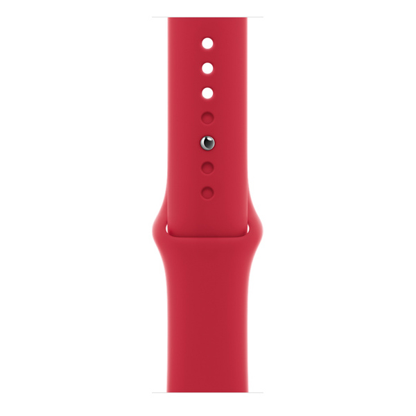 آلبوم ساعت اپل سری 7 جی پی اس Apple Watch Series 7 GPS Red Aluminum Case with Red Sport Band 45mm، آلبوم ساعت اپل سری 7 جی پی اس بدنه آلومینیومی قرمز و بند اسپرت قرمز 45 میلیمتر