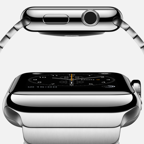 گالری ساعت اپل بدنه استیل بند دستبندی استیل 42 میلیمتر، گالری Apple Watch Watch Stainless Steel Case Link Bracelet Band 42mm