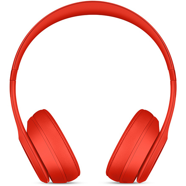 عکس هدفون Headphone Beats Solo3 Wireless On-Ear Headphones - Red، عکس هدفون بیتس سولو 3 وایرلس قرمز