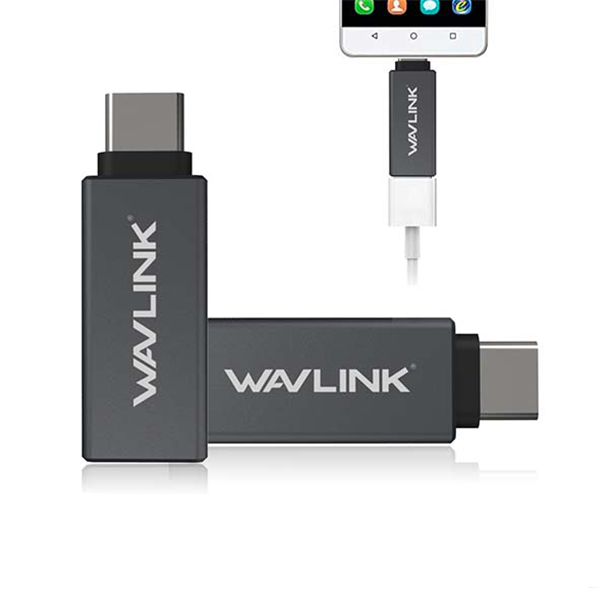 آلبوم USB 3.0 to USB-C Adapter WavLink WL-CAU3C3A1، آلبوم تبدیل یو اس بی 3.0 به یو اس بی سی ویولینک مدل WL-CAU3C3A1