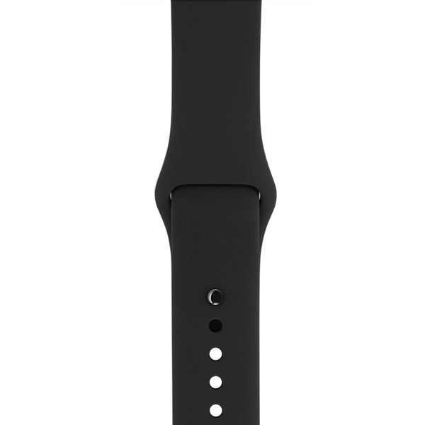 آلبوم ساعت اپل سری 2 Apple Watch Series 2 Space Black Stainless Steel Case with Black Sport Band، آلبوم ساعت اپل سری 2 بدنه استیل مشکی و بند اسپرت مشکی 42 میلیمتر