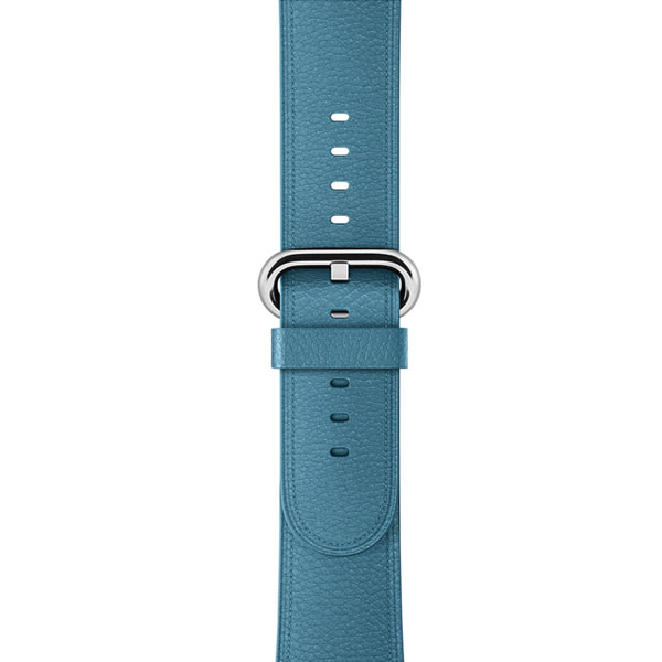 ویدیو ساعت اپل Apple Watch Watch Stainless Steel Case With Marine Blue Classic Buckle 42mm، ویدیو ساعت اپل بدنه استیل بند چرمی آبی با سگک کلاسیک 42 میلیمتر