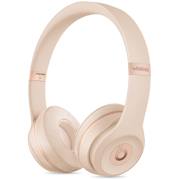تصاویر هدفون بیتس سولو 3 وایرلس طلایی مات، تصاویر Headphone Beats Solo3 Wireless On-Ear Headphones - Matte Gold