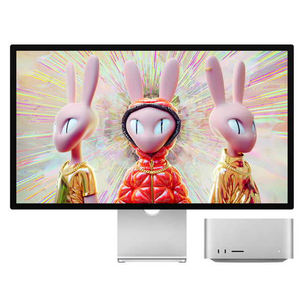 ویدیو نمایشگر استودیو اپل با شیشه استاندارد و پایه و ارتفاع قابل تنظیم، ویدیو Apple Studio Display Standard glass Tilt and height adjustable stand