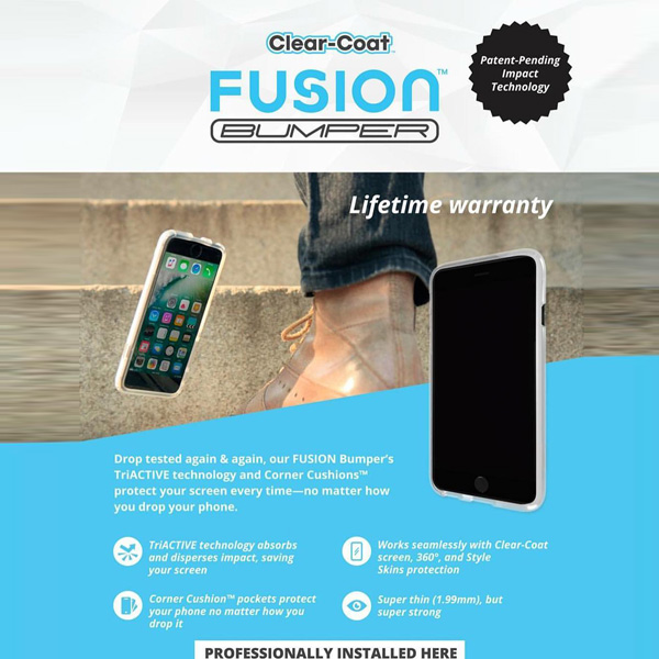 آلبوم iPhone X Screen & Full Body Protection Clear Coat Fusion Impact، آلبوم محافظ 360 درجه صفحه و بدنه آیفون ایکس کلیرکت فیوژن