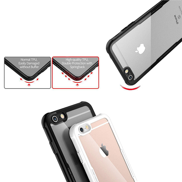 گالری iPhone 8/7 Case QY Crystal Shield، گالری قاب آیفون 8/7 کیو وای مدل Crystal Shield