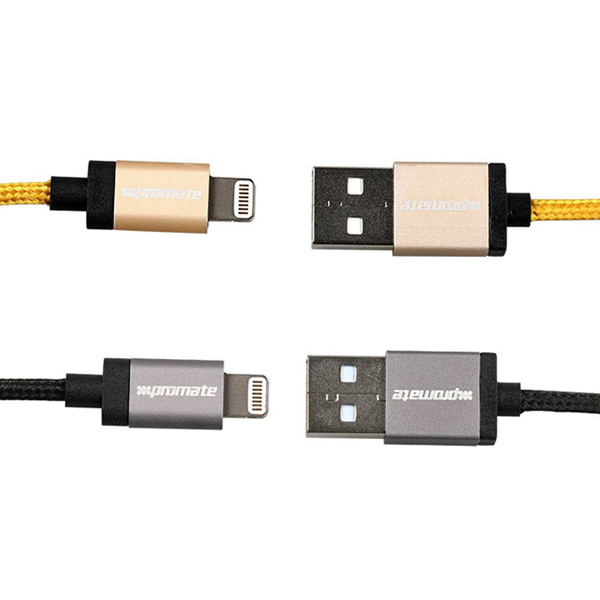آلبوم Lightning to USB Cable Promate linkMate-LTF، آلبوم کابل لایتنینگ به یو اس بی پرومیت مدل linkMate-LT